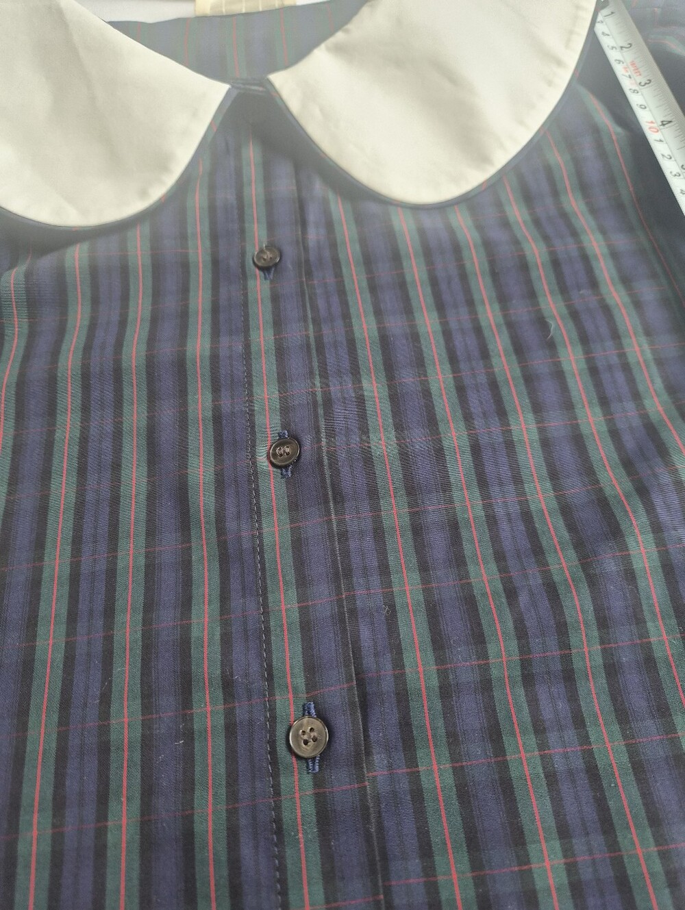 *NWT* [Sezane X MDLO] Gema Shirt in Morley Checks, Size 38/6, Maria De La Orden - Picture 8 of 16